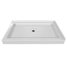 Acrylic Center Drain Shower Base