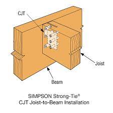 cjt concealed joist tie strong tie