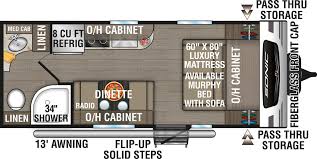 2024 Sonic Floorplans Venture Rv