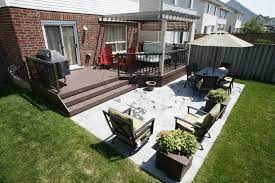 Patio And Deck Combination Deck And