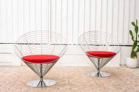 Wire Cone Chair By Verner Panton For