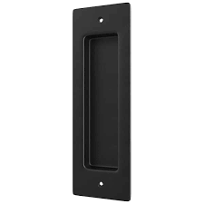 Black Recessed Sliding Door Pull Handle