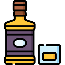 Whiskey Special Lineal Color Icon