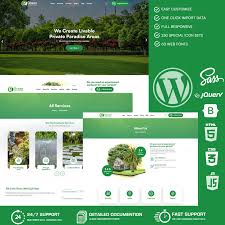 Green Gardener Wordpress Theme