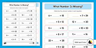 Up To 30 Math Activity