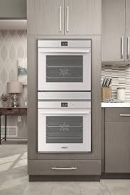 Whirlpool 5 8 Cu Ft 24 Inch Double Wall Oven With Convection White