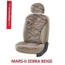 Mars Zebra Design Car Seat Covers At