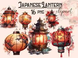 Japanese Lantern Home Decor Clipart