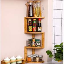 Bamboo Wall Shelves