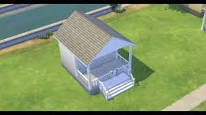 Build A Roof On A Porch In Sims 4