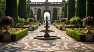 Italian Garden Stock Photos Images And
