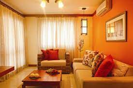Color Me Mango Living Room Orange