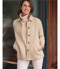 Camel Double Faced Wool Jacket