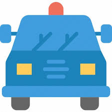 Car Police Transport Vehicle Icon