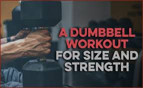 Dumbbell Workouts For Size And Strength