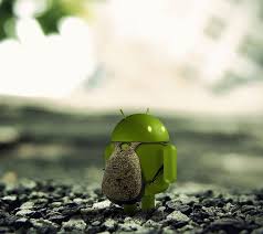 Droid With Packpack Android Backpack