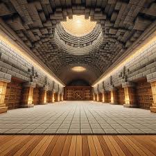 Spacious Stone And Wood Vault Room For