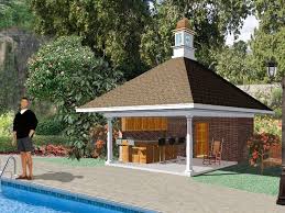 Pool House Plans Pool House With