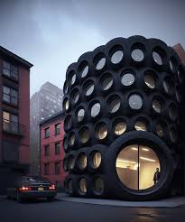 Recycles Tires For Sustainable Construction