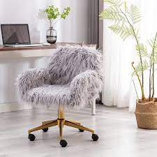 Fluffy Vanity Accent Chair