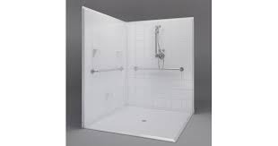Freedom Accessible Corner Shower