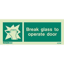 Break Glass To Operate 4075