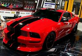 Red Black Mustang Mustang Cars Ford