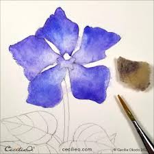 Blue Flower Tutorial