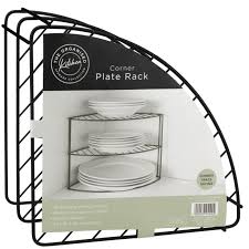 Corner Plate Rack Kitchen Accessories