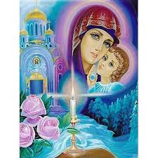 5d Diy Diamond Painting Virgin Mary