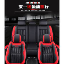 Eluto Black Car Seat Cover Universal Pu