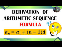 Derivation Of Arithmetic Sequence