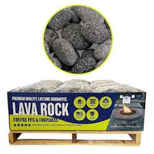 Small Gray Lava Stone Pallet 1 2 1