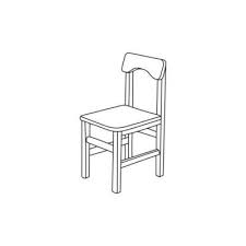 Chair Outdoor Furniture Line Icon