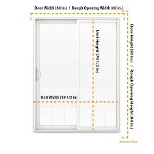 15 Lite Sliding Patio Door