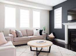 Bold Charcoal Accent Wall Accent