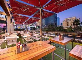 Beer Park Rooftop Bar In Las Vegas