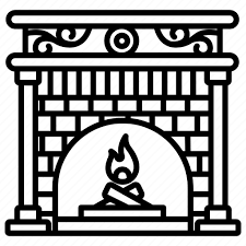 Fireplace Icon On Iconfinder
