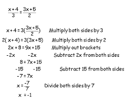 Algebraic Fractions