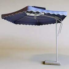 Garden Umbrella V2 3d Model