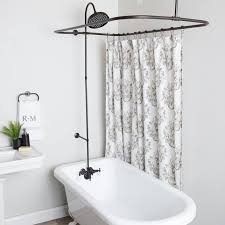 Tub Wall Mount Clawfoot Tub Shower