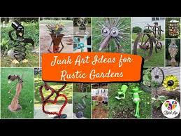 100 Junk Art Ideas For Rustic Gardens