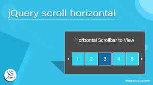 jquery scroll horizontal complete