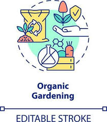 Organic Gardening Concept Icon No