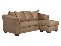 Furniture Darcy Sofa Chaise Mocha