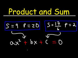 Writing Quadratic Equations Given The