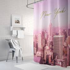 Shower Curtain Gold Bathroom Decor