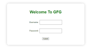 Html Forms Geeksforgeeks