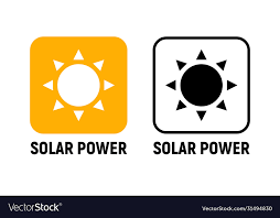 Solar Energy Panel Icon Power Battery