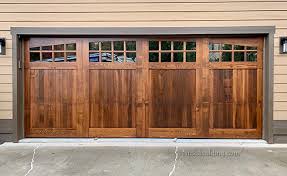 Solid Wood Garage Doors Nickb S